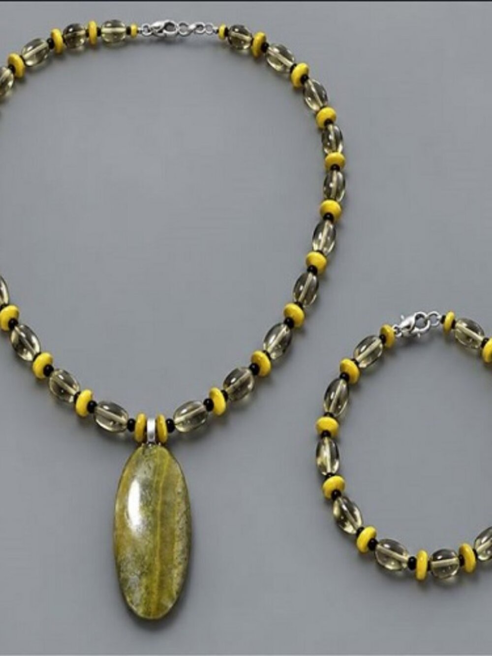 Jasper and Quartz Set - Picture 2 of 7